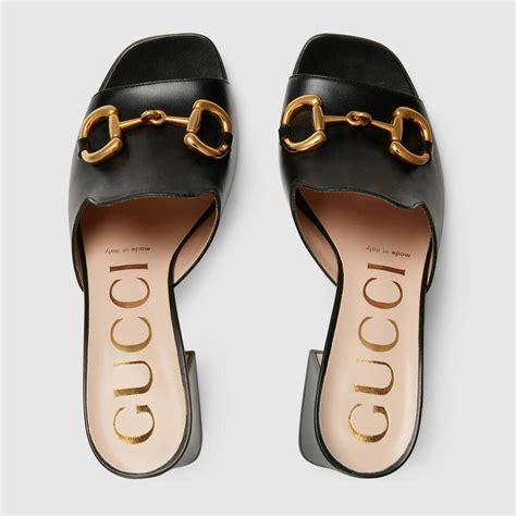 horsebit sandals gucci|Gucci Horsebit sandals flat.